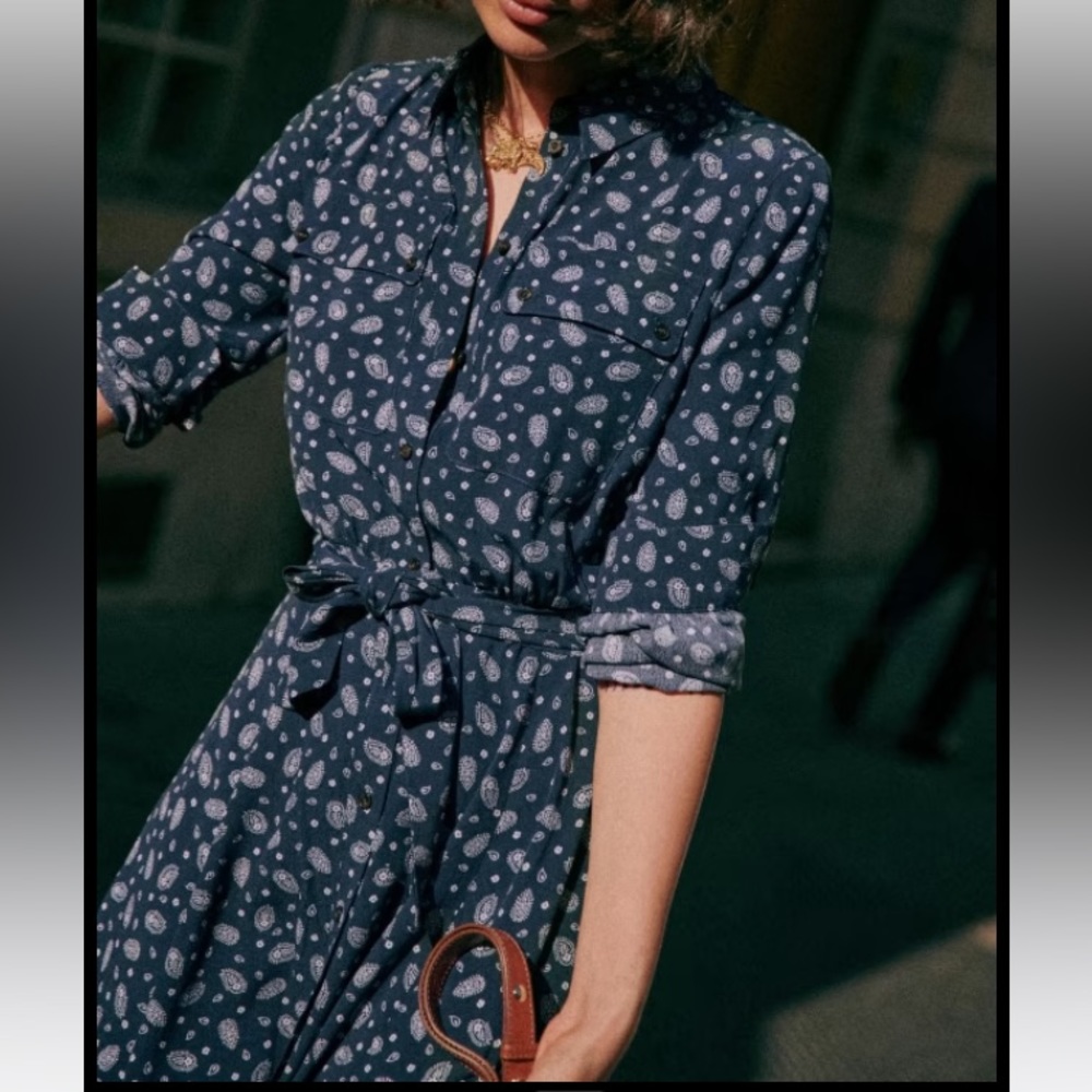 NWOT Sézane Lauretta Dress 10